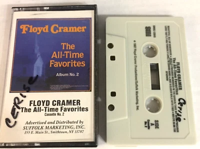 Floyd Cramer All Time Favorites Cassette tape Ships Same Day With Tracking Foto 1 de 3