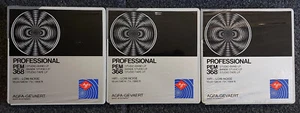 Set of 3 AGFA Professional PEM 368 - Reel To Reel - Sealed - Picture 1 of 3
