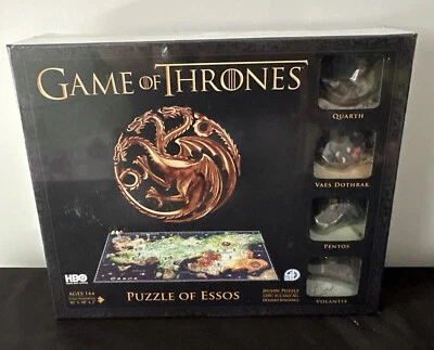 New Game of Thrones Essos 3D Jigsaw Puzzle 1350+ PCS & 30+ Detailed Buildings - Image 1 of 4