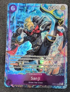 One Piece Englisch 500 Jahre in der Zukunft OP07-064 Sanji ALT ART SP SR - Bild 1 von 2