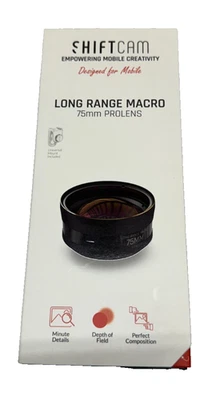 Shiftcam - LensUltra 75mm Long Range Macro Lens -PREOWNED - Image 1 of 4