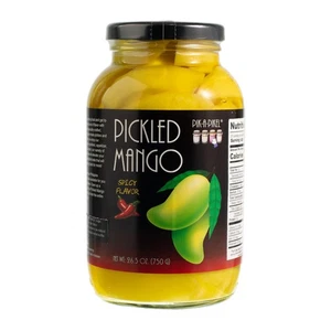 Pickled Mango Spicy Flavor Made from Green Fresh Mango, With Anti-Oxidant 26.5oz - Picture 1 of 4