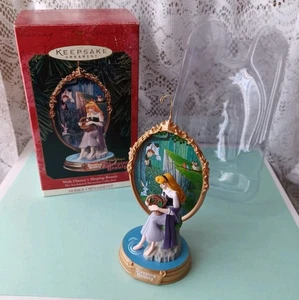 DE COLECCIÓN 1999 SELLO WALT DISNEY'S DURMIENTE SERIE ORNAMENTO #3 QXD4097 - Imagen 1 de 18