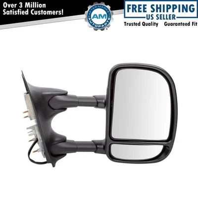 Espejo retrovisor lateral derecho pasajero derecho remolque eléctrico para 99-04 Super Duty Foto 1 de 4