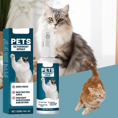 Anti-scratch spray For cats Natural Cat Repellent For Furniture Spray A8Y8 - Image 1 of 4