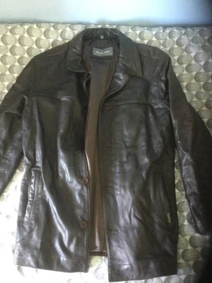 Ben Sherman Leather Coat  - size medium - Image 1 of 4