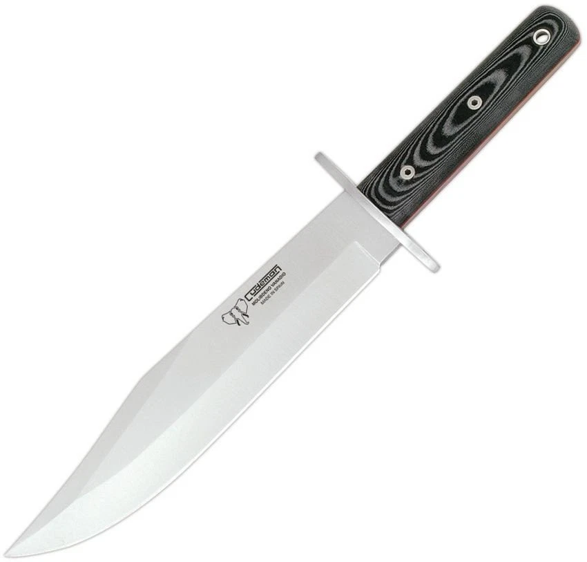 Cuchillo Cudeman Bowie Vanadio Molibdeno Hoja de Acero Mango Micarta - 106-M Foto 1 de 1