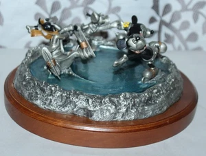 Escultura CHILMARK ESTAÑO CRACK THE WHIP ¡SOLO 500 HECHOS! Disney - Imagen 1 de 10