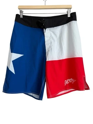 Pantalones Cortos Hooey Bandera de Texas para Nadar para Hombres Grandes Piscina Playa Aire Libre Informales Elastizados Foto 1 de 4