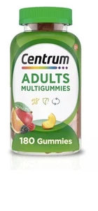 Centrum MultiGummies Adult Multivitamin Gummies 180 Count Fruit Flavor - Picture 1 of 1