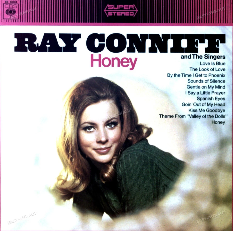 Ray Conniff And The Singers - Honey LP (VG/VG) . - Image 1 of 1