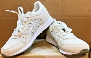 Asics Lyte Classic White Shoes Womens 1202A306-252 Vanilla Cream R3 - Picture 1 of 8