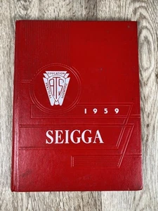 Seigga 1959 Yearbook Park River, ND - ATS Practical Scientific Education - Picture 1 of 14