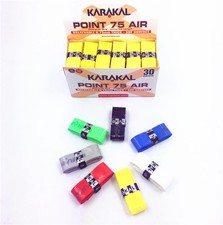 a box 30pcs Karakal Ka704 super breathing holes tennis badminton grip-mix color