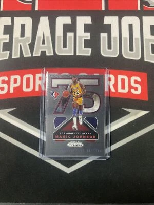 Magic Johnson 2021-22 Panini Prizm NBA 75th Anniversary Edition #15 💫 - Image 1 of 2