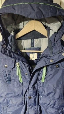 Lands' End детский вниз зимняя парка синий размер маленький 8 - Изображение 1 из 3