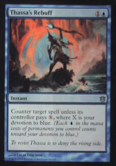 Thassa's Rebuff - Born of the Gods: #54, Magic: The Gathering Nm R73 - Image 1 of 1
