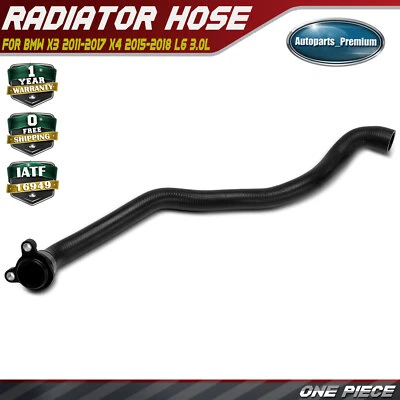 Новый шланг охлаждающей жидкости двигателя для BMW X3 2011 2012 2013 2014-2017 X4 2015-2018 L6 3,0 л - Изображение 1 из 4
