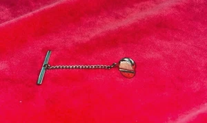 Vintage Gold Tone Tie Tack Pin - Picture 1 of 12
