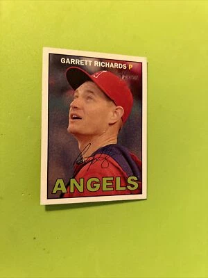 2016 Topps Heritage #321 Garrett Richards Los Angeles Angels - Image 1 of 2