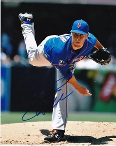 ZACK WHEELER    NEW YORK METS    ACTION SIGNED 8x10 - Picture 1 of 1