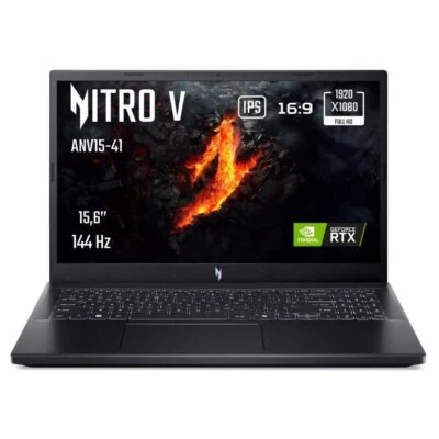 Acer Nitro V15 ANV15-41-R243 Gaming AMD Ryzen 5 8GB RAM 512GB SSD RTX 2050 144Hz - Bild 1 von 4