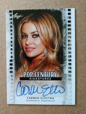 Carmen Electra Pop Century card TV &Film Actress Baywatch Star MTV Celebrity Hot
