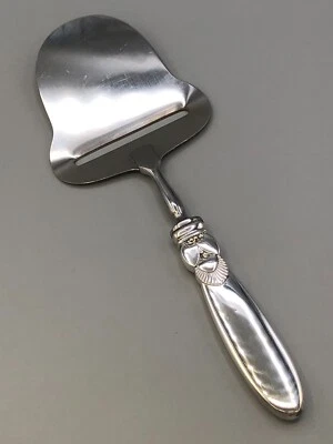 Кактус от George Jensen ручка из чистого серебра Cheese Plane 8,25"" - Изображение 1 из 4