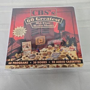 CBS's 60 Greatest Old-Time Radio Shows Audio Cassettes - Picture 1 of 6