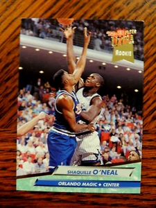 SHAQUILLE O'NEAL 1992-93 FLEER ULTRA ROOKIE #328 ORLANDO MAGIC - Foto 1 di 1