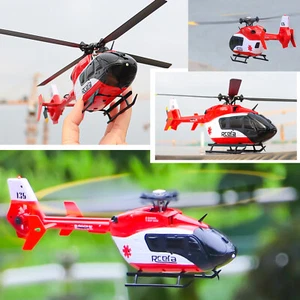 RC Helicopter Drone 4CH RTF Gyro Stabilized Beginner Heli Toy Gif For Kid Adults - Picture 1 of 9
