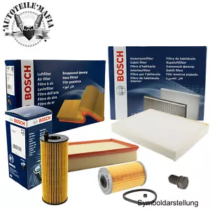 BOSCH Wechsel Filter Inspektions Satz Set Paket Service für AUDI SEAT SKODA VW - Bild 1 von 12