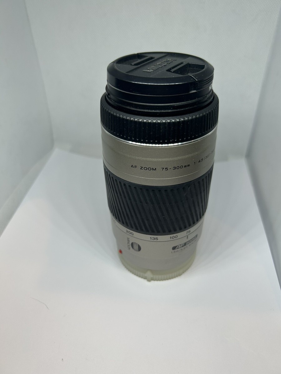 Minolta 75-300mm Focal Camera Lenses for sale - eBay