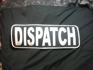 Dispatch- Large embroidered back patch - Picture 1 of 3