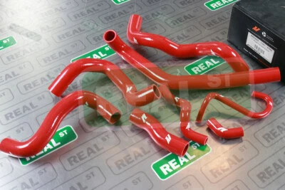Mishimoto Mini Cooper S 2007-15 Silicone Radiator Hose Kit Red MMHOSE-TINY-07RD - Image 1 of 4