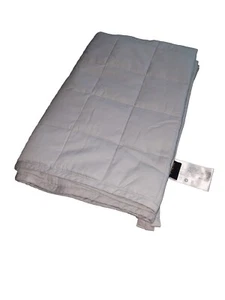 YnM Weighted 36"x48" Gray Throw Comfort Blanket  - FAST SHIP - Picture 1 of 8