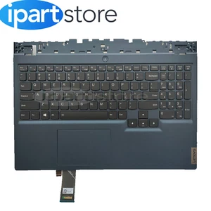 New 5CB1C93036 Palmrest Backlit Keyboard For Lenovo Legion 5-15ACH6 82JW 15ITH6H - Afbeelding 1 van 9