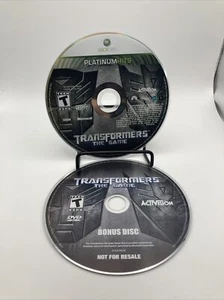 Disques bonus jeu et DVD Transformers The Game (Xbox 360, Platinum Hits) - Photo 1/2