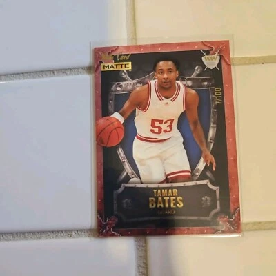2022-23 Wild Card Matte Tamar Bates- Weekend Warriors  #WW-49 /100 (RC) - Image 1 of 2