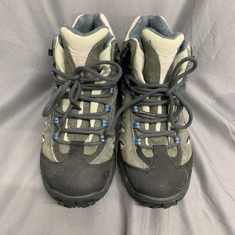 Botas de Senderismo Merrell Para Mujer Talla 8.5 Impermeables Cuero Llovizna Zapatos Como Nuevos Foto 1 de 4