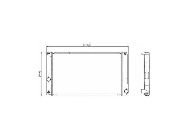 Radiador Denso para Toyota Prius 2010-2015 82ZYZJ Foto 1 de 1