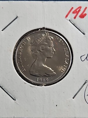 1969 NEW ZEALAND 10 CENTS  - KM35 - Image 1 of 2