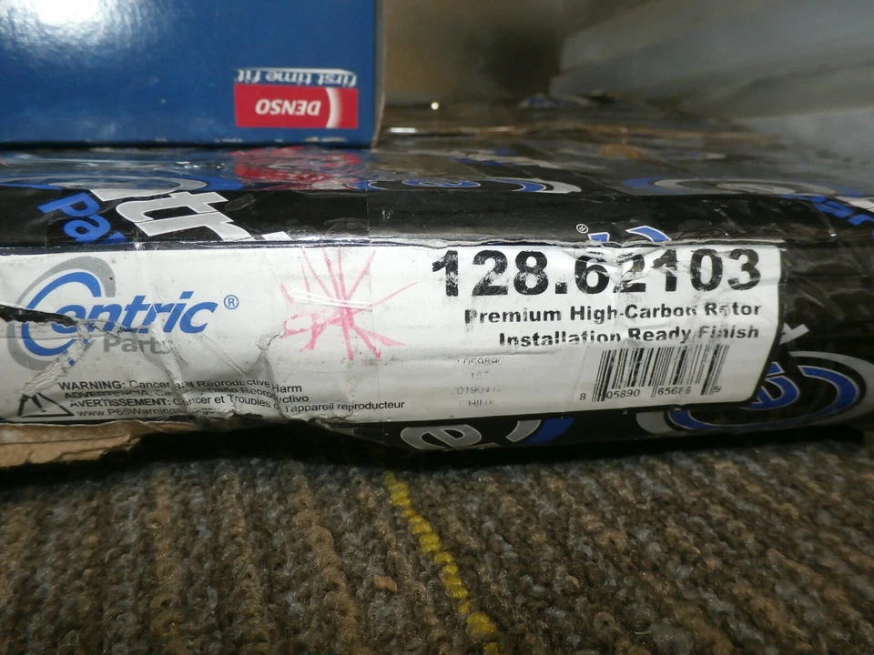 Rotor de freno trasero para Chevrolet Corvette 2006-2013 2007 2008 2009 2010 Centric Foto 1 de 1
