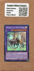 Sleipnir the Runick Mane (MP24-EN096) - Secreto Prismático Raro - 1ª Edición - Casi Nuevo - Imagen 1 de 2