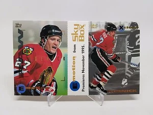 1995 Emotion Skybox NHL Jeremy Roenick Promo Sample - Picture 1 of 2