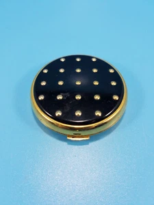 Espejo Lancome compacto dorado y esmalte negro coleccionable - Imagen 1 de 8