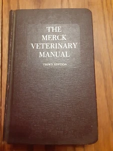 Vtg The Merck Veterinary Manual 3rd Edition ~ 1967 ~ Hardcover ~ - Picture 1 of 7
