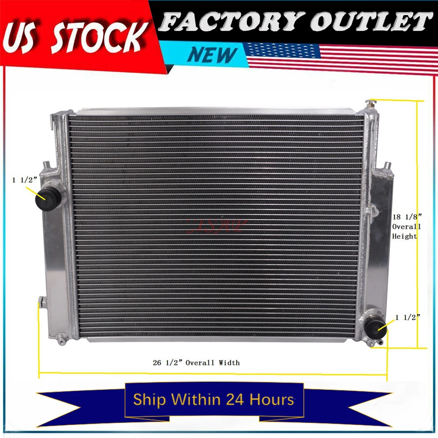 Radiador de aluminio apto para BMW 328i/328is 2,8 L 1996-1999 MT Foto 1 de 4