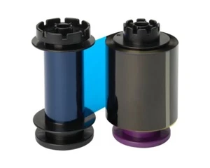 Evolis RT5F011EAA YMCKK Colour Ribbon 400 Prints Evolis Avansia - Picture 1 of 4