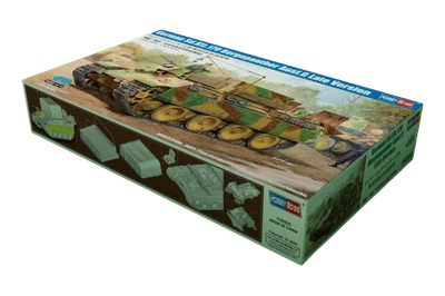 Hobby Boss 84554 German Sd.Kfz.179 Bergepanther Ausf.G Late Version Kit Monta... - Immagine 1 di 4